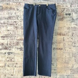 Chaps navy jean/pants